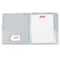 JAM Paper Clear Heavy Duty Plastic 10-Pocket Folder, 3ct.